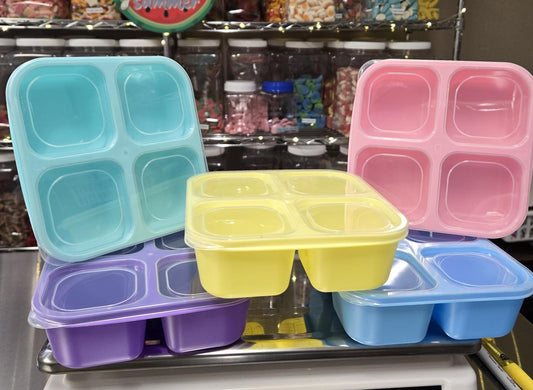1 lb Gummy Bento Boxes-4 Slot