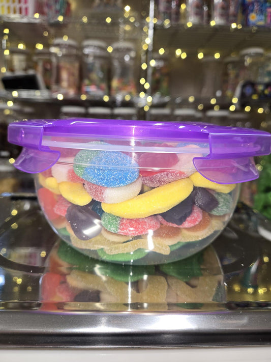 2 LB HALLOWEEN Bowl with Reusable Container