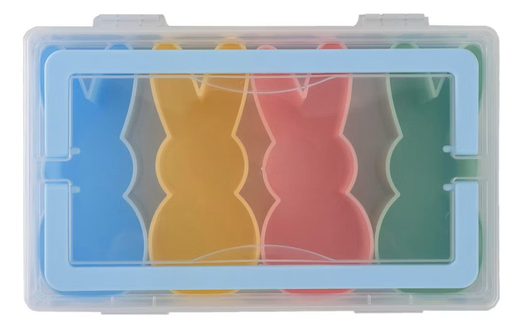 3 lb GUMMY Rectangle 4 Bunny Snacklebox