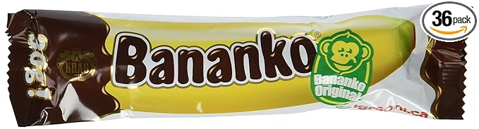 Chocolate Covered Banana Foam-Bananko-Wrapped