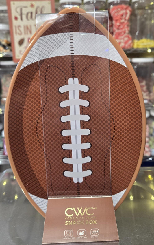2 LB Football Snacklebox