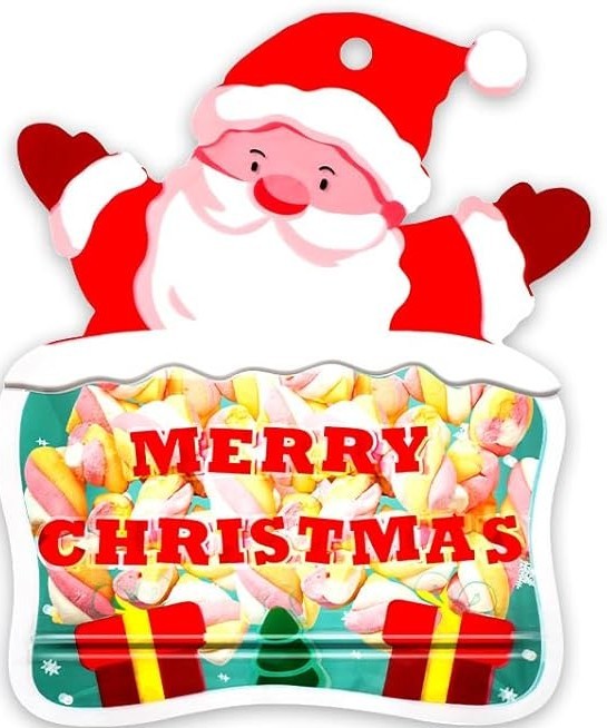 1/4 lb Santa GUMMY Stocking Stuffer