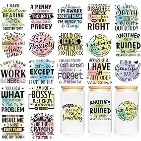 1.5 LB Bucket with Handle and Choice of Many Stickers