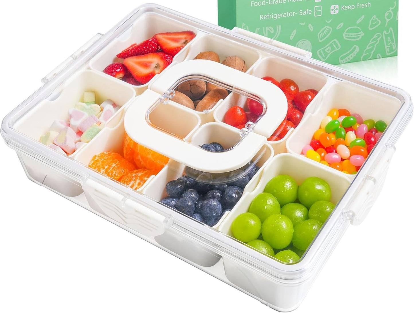 4 LB WHITE Snackle Box