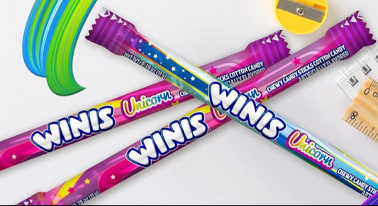 2 Cotton Candy Taffy Sticks (Gluten Free)