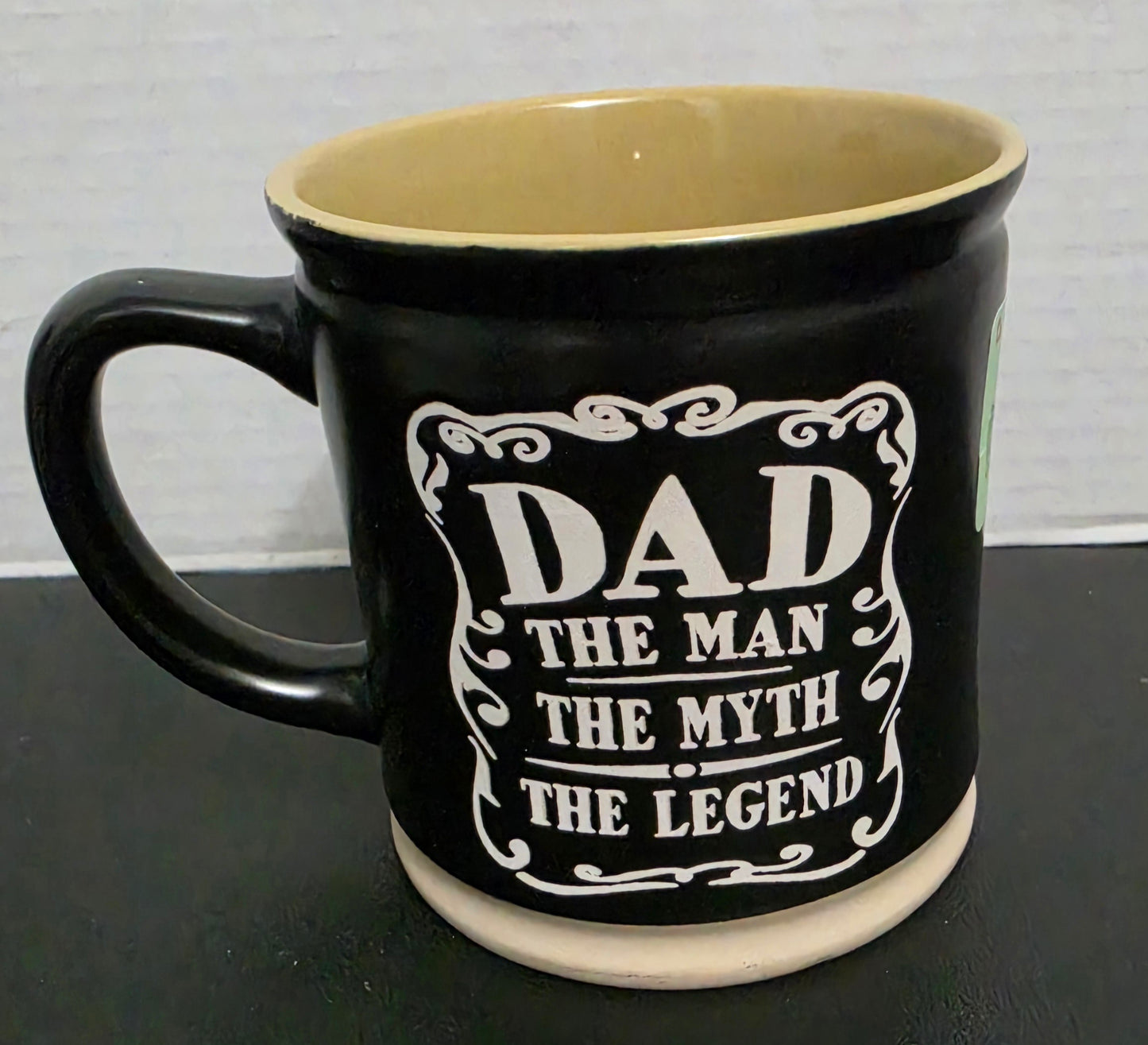 1 lb GUMMY DAD Mug-The Man, The Myth, The Legend-Black