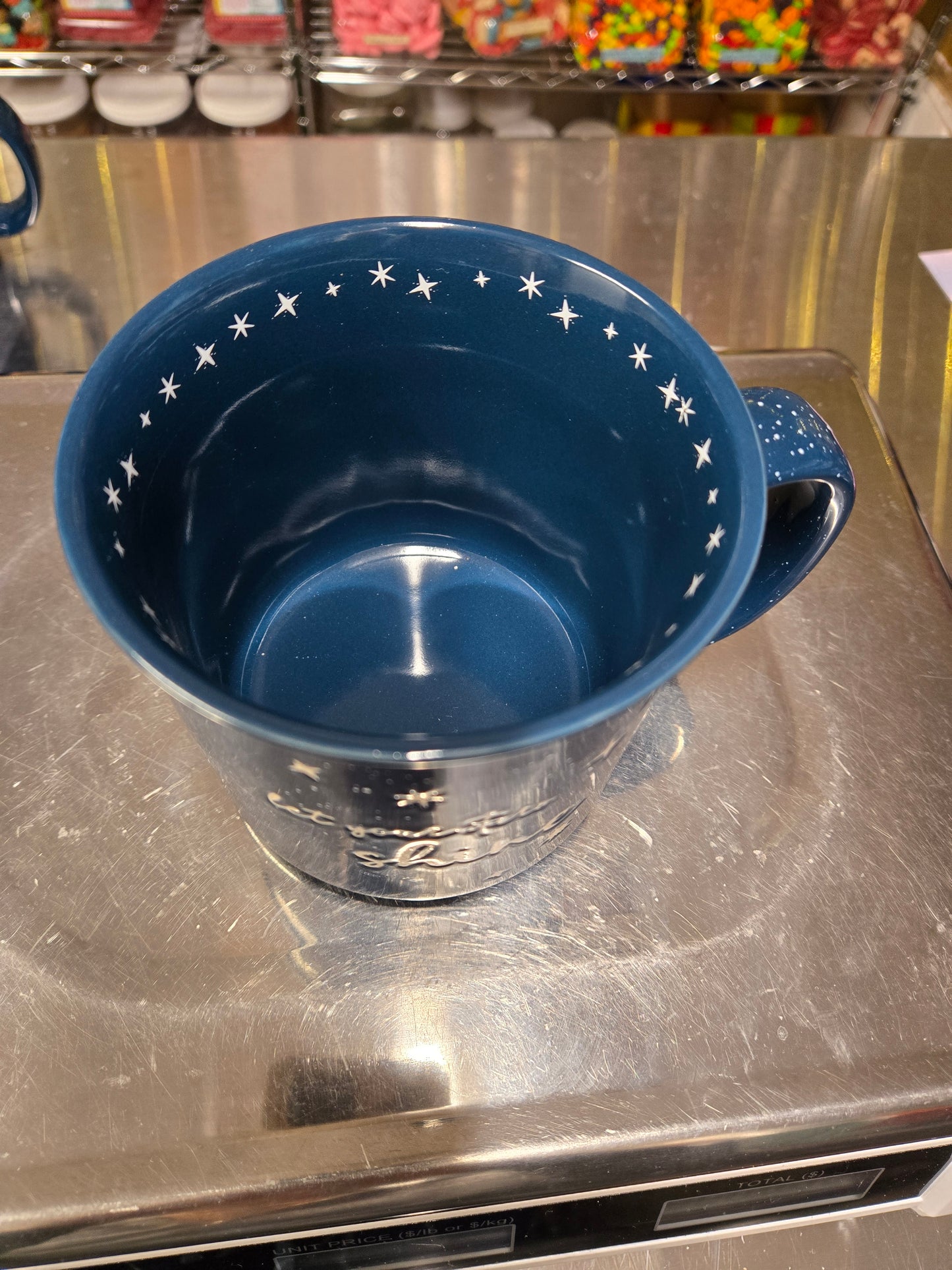 3/4 lb GUMMY Blue STAR Mug