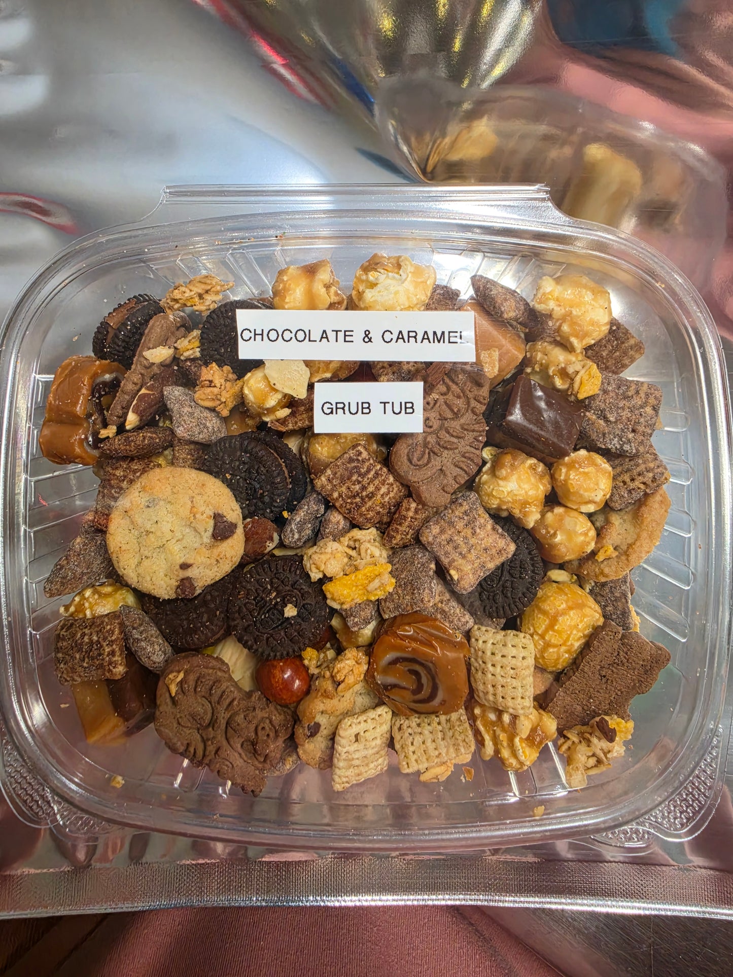 1/4 lb GRUB TUB Snack Mix CLAMSHELL