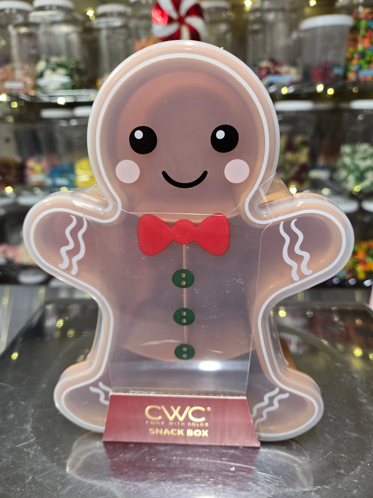 1 lb GUMMY Gingerbread Man Snacklebox!