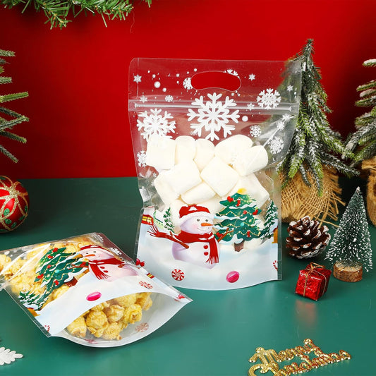 1 lb GUMMY Snowman and Tree Bag