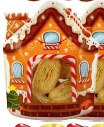 1/2 lb Gingy House GUMMY Stocking Stuffer