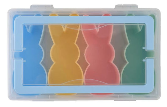 3 lb GUMMY Rectangle 4 Bunny Snacklebox