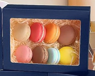 1.5 lb COOKIE ONLY Navy Blue Father's Day Box with Sticker