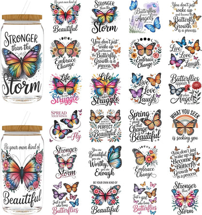 1 lb Gummy Bag With 16 oz Double Wall Skinny Tumbler with Transfer Sticker
