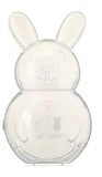 3 LB GUMMY 3D Clear Bunny