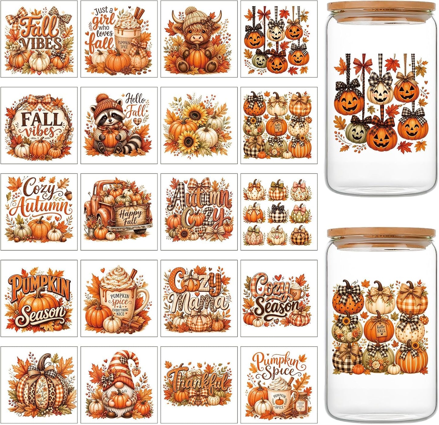 1.5 LB Bucket with Handle and Choice of Many Stickers