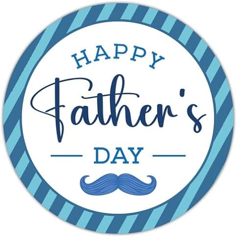 1.5 lb COOKIE ONLY Navy Blue Father's Day Box with Sticker