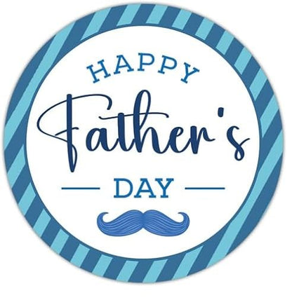 1.5 lb COOKIE ONLY Navy Blue Father's Day Box with Sticker