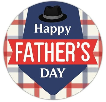 1.5 lb COOKIE ONLY Navy Blue Father's Day Box with Sticker