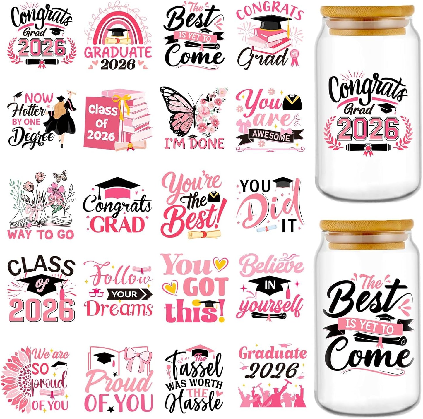 1 lb Gummy Bag With 16 oz Double Wall Skinny Tumbler with Transfer Sticker