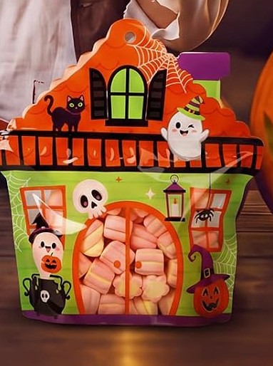 12 oz Gummy Halloween House Bag-3 Styles