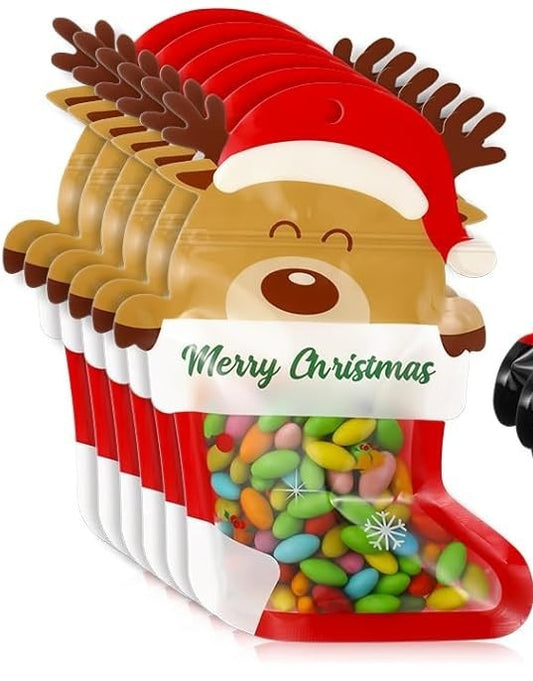 1/2 lb Reindeer GUMMY Stocking Stuffer Bag