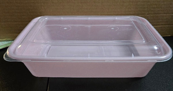 20% OFF--1 lb CHOCOLATE Pink Reusable Container with Transfer Sticker ...