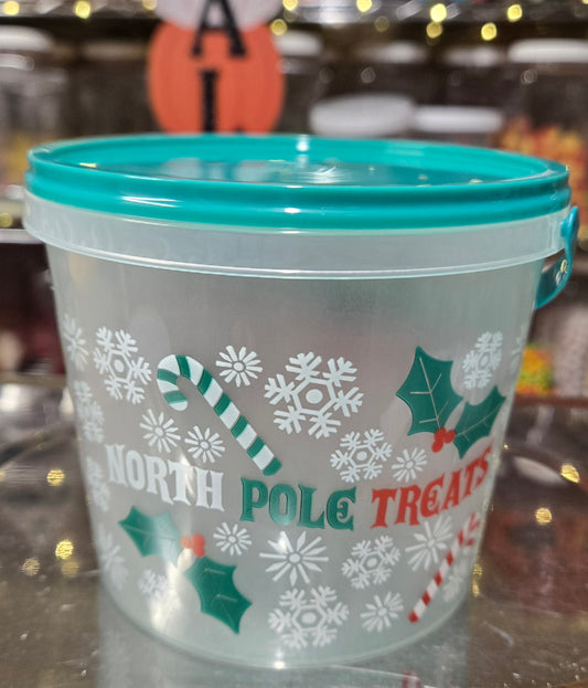 1 lb CHOCOLATE North Pole Treats Bucket