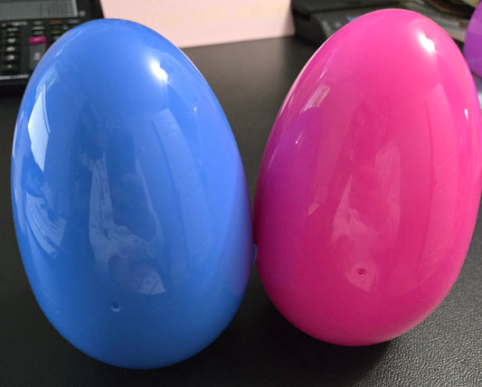1 lb GUMMY Pink or Blue Plastic EGG