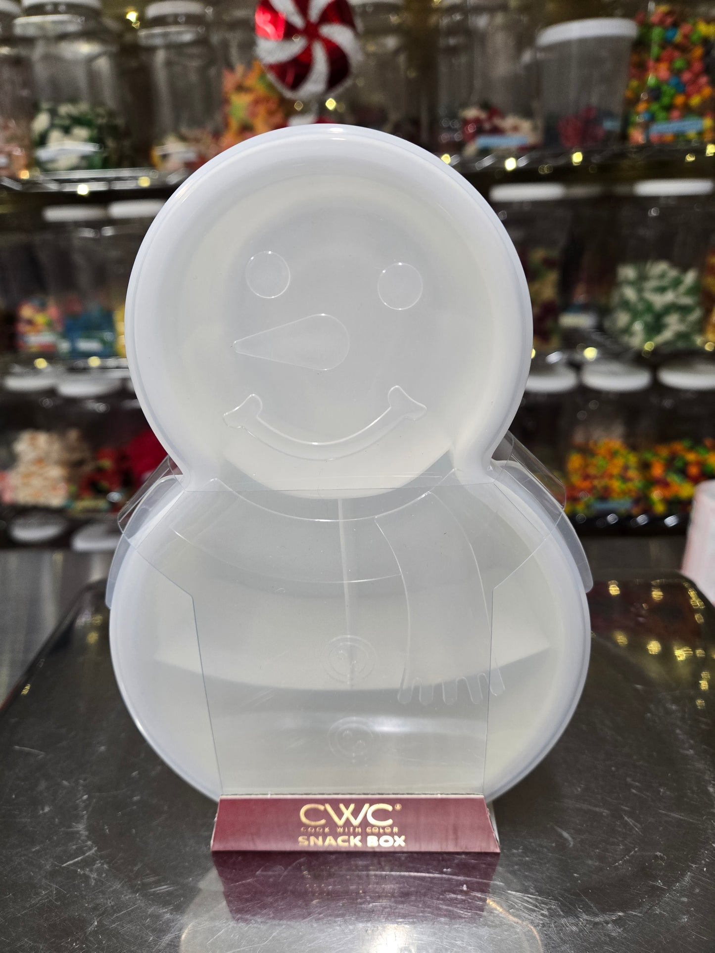 1 lb GUMMY Snowman Snacklebox!