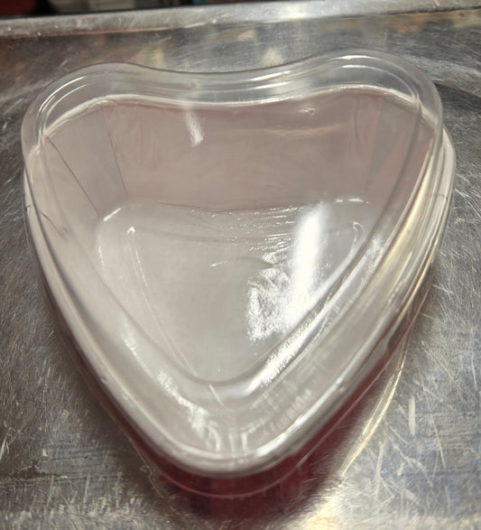 4 oz GUSHIES or BURSTS Blend Heart Container with Lid and Sticker