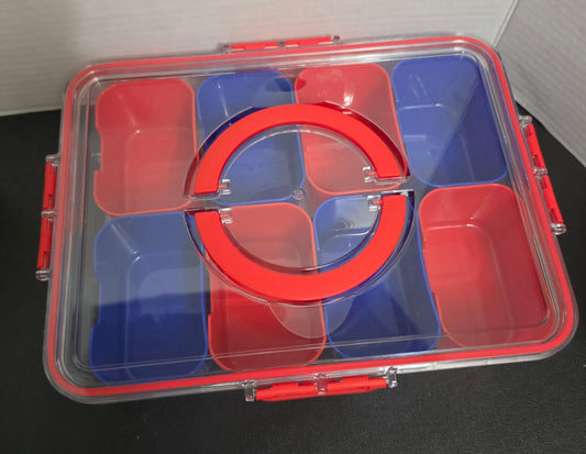 4 lb Gummy Red & Blue Snacklebox