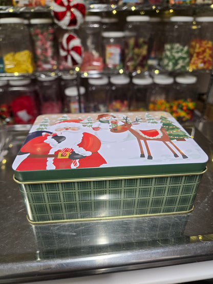 1.5 lb GUMMY Christmas (Santa, Reindeer, and Snowman) TIN!
