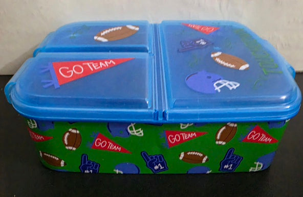 1 lb Gummy Football Kids Bento Box