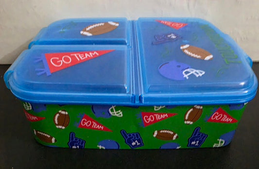 1 lb Gummy Football Kids Bento Box