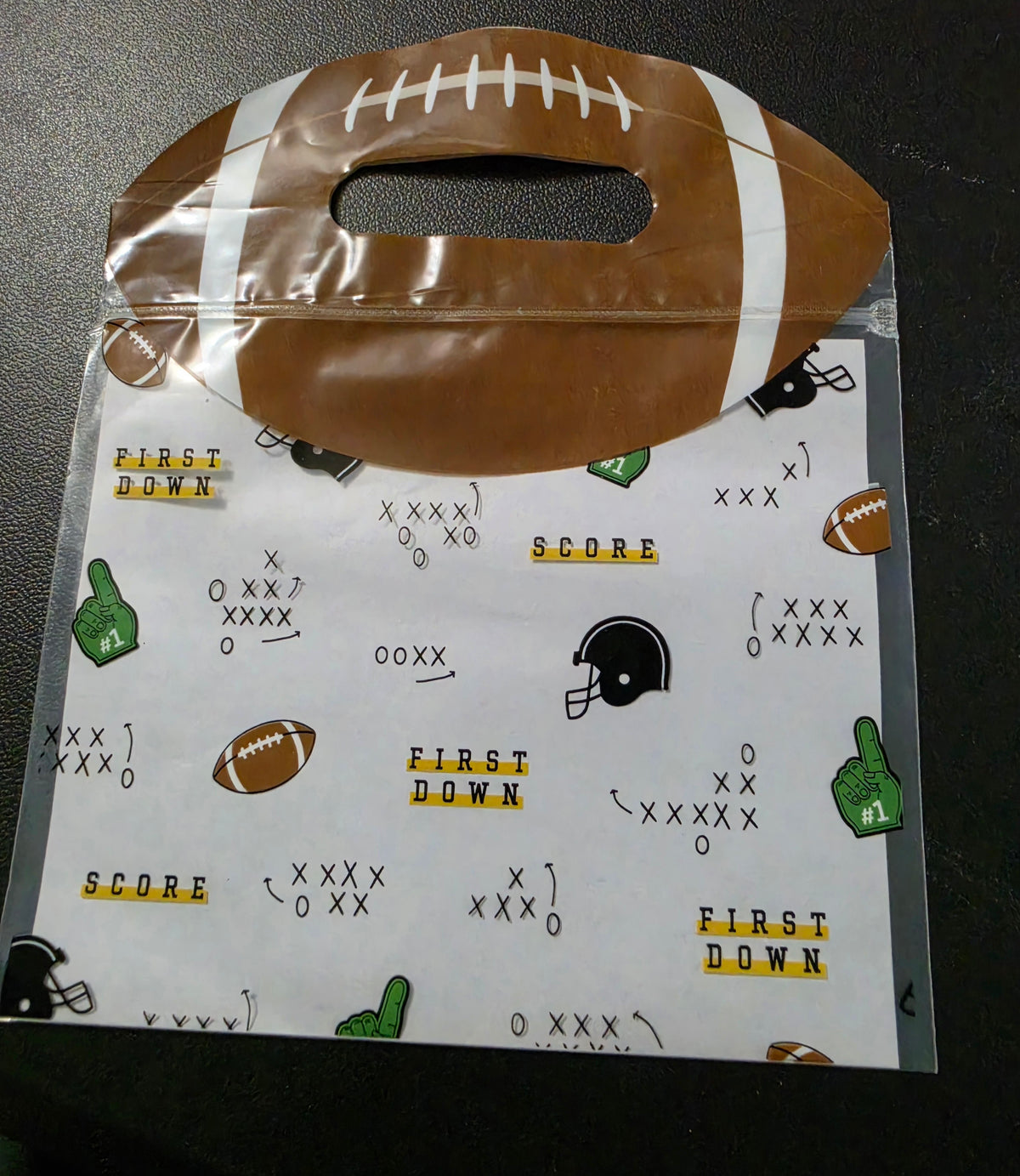 1/2 lb GUMMY FOOTBALL Bag