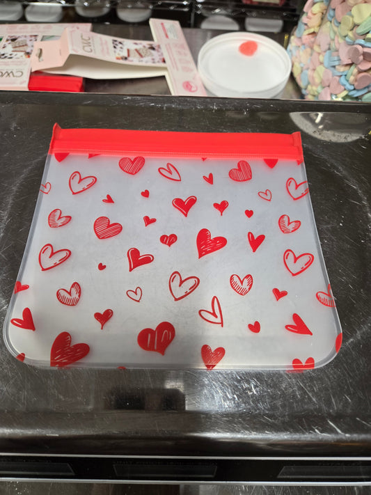 1/2 lb GUMMY HEARTS Reuseable Bag