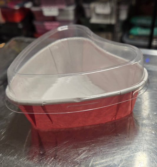 4 oz GUSHIES or BURSTS Blend Heart Container with Lid and Sticker