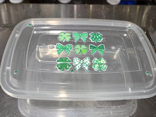 1 lb CHOCOLATE Reusable Container with Sticker