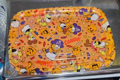 1.5 lb GUMMY Garfield and Odie-Halloween Reusable Container