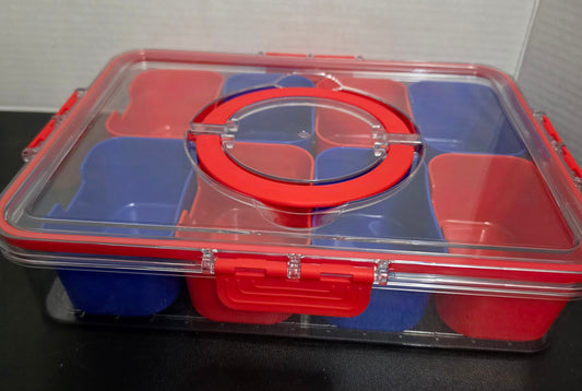 4 lb Gummy Red & Blue Snacklebox