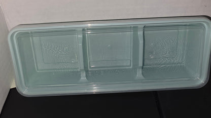 12 oz Gummy-3 slot Reusable Bento Style Container