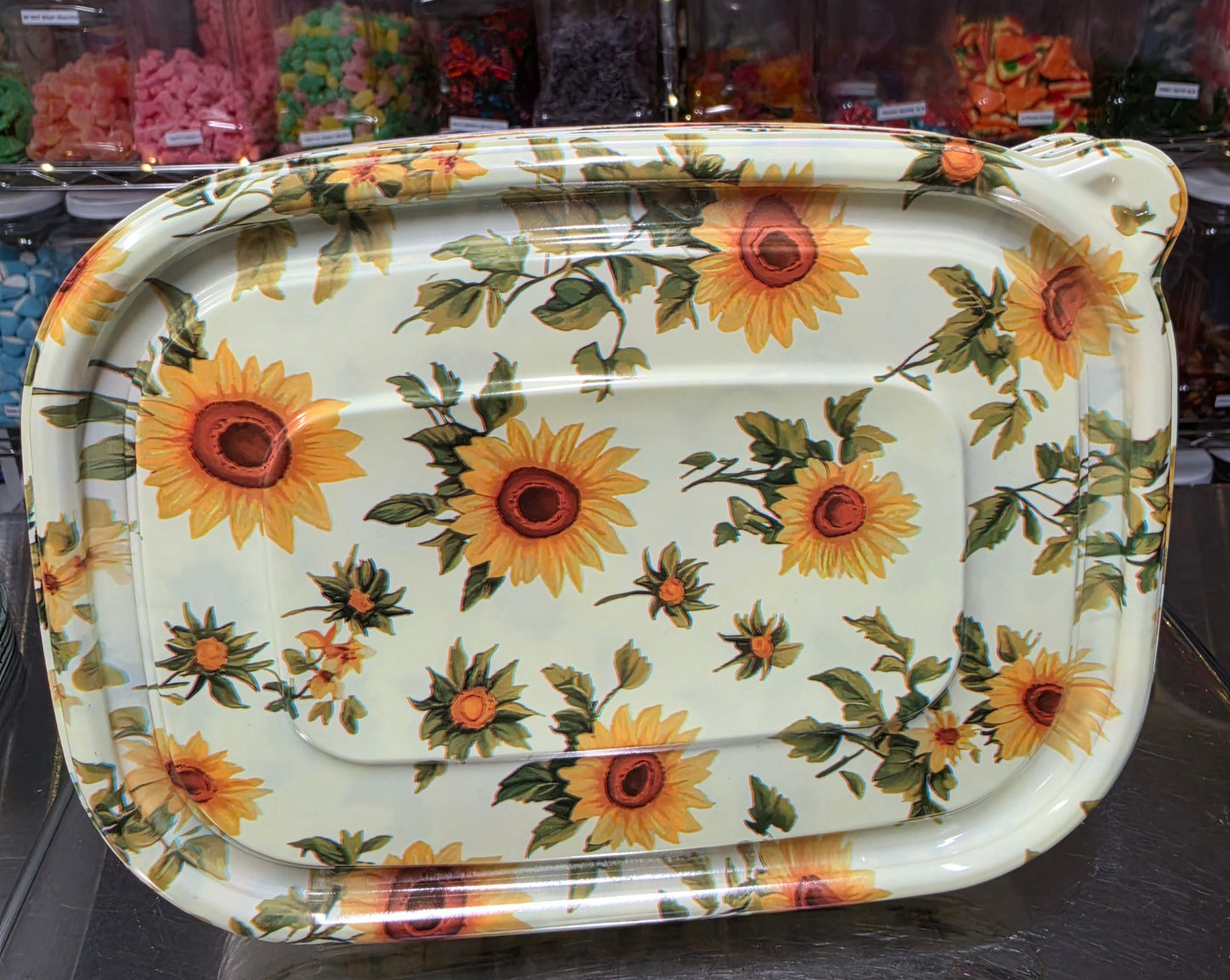1 lb Grub Tub Sunflower Reusable Food Container